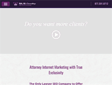 Tablet Screenshot of legalinternetmarketing.com